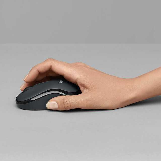 Беспроводная мышь Logitech M220 SILENT (Цвет: Dark Gray)
