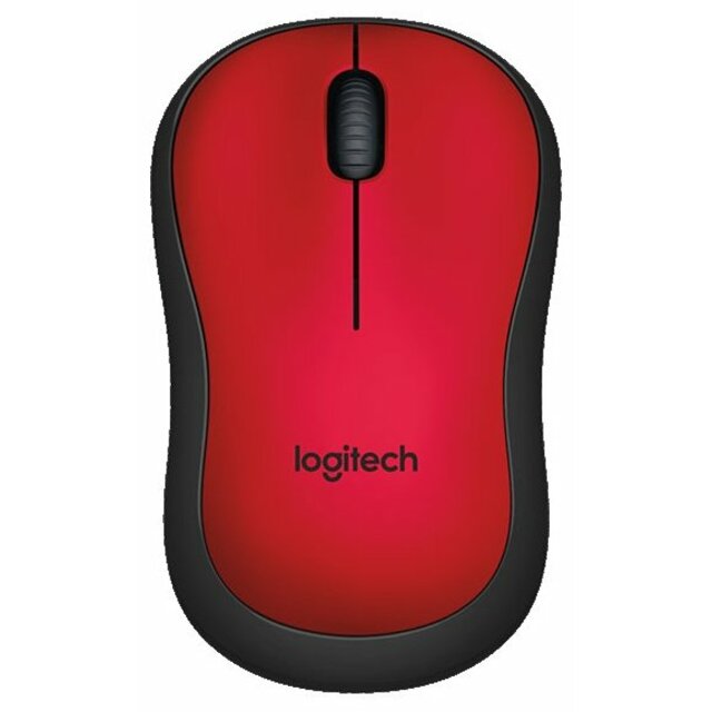 Беспроводная мышь Logitech M220 SILENT (Цвет: Red)