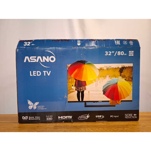 Телевизор Asano 32" 32LF1130S, черный