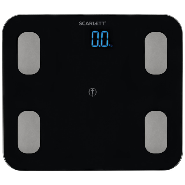 Весы напольные электронные Scarlett SC-BS33ED46, черный