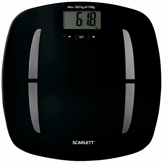 Весы напольные электронные Scarlett SC-BS33ED83 (Цвет: Black)