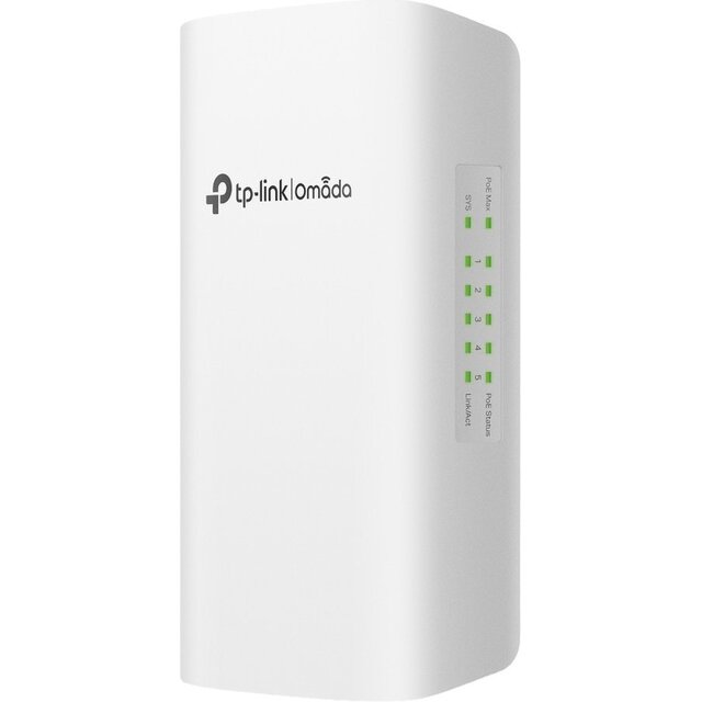 Коммутатор TP-Link JetStream SG2005P-PD 5x1Гбит / с 4PoE+ 1PoE++ 64W управляемый