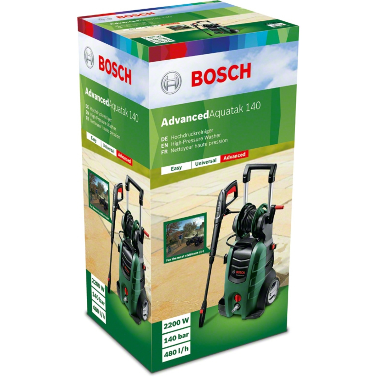 Минимойка Bosch AdvancedlAquatak 140 2200Вт