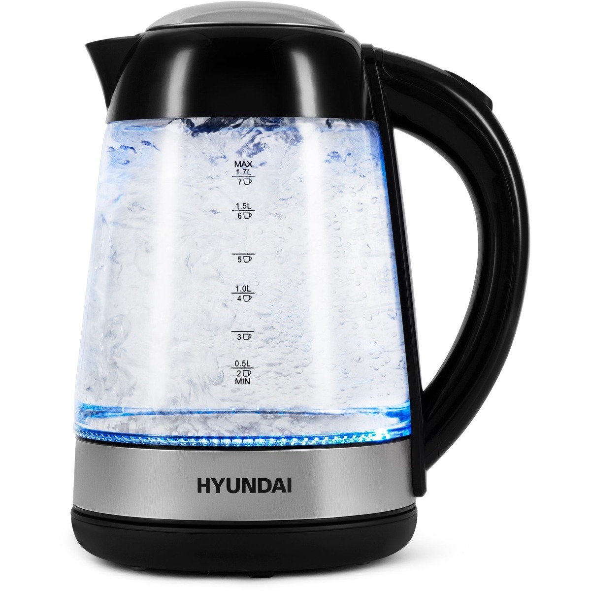 Чайник Hyundai HYK-G3803, черный