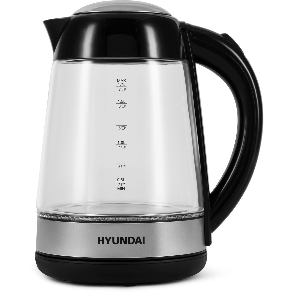 Чайник Hyundai HYK-G3803, черный