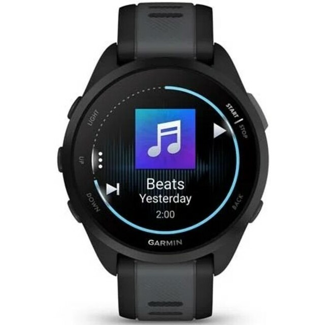 Умные часы Garmin Forerunner 165 Music (Цвет: Black / Slate Gray)