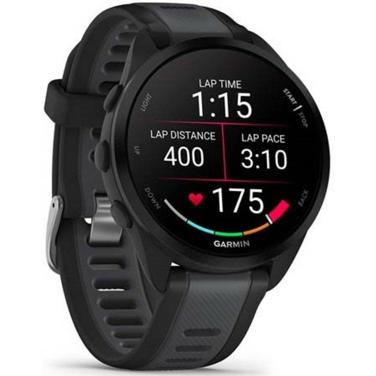 Умные часы Garmin Forerunner 165 Music (Цвет: Black / Slate Gray)