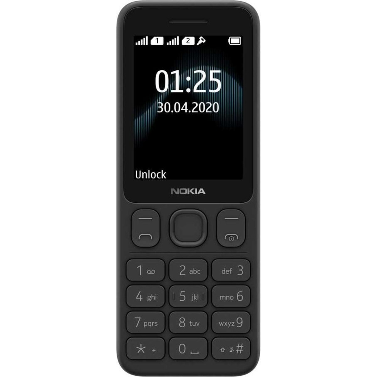 Мобильный телефон Nokia 125 Dual Sim (Цвет: Black)