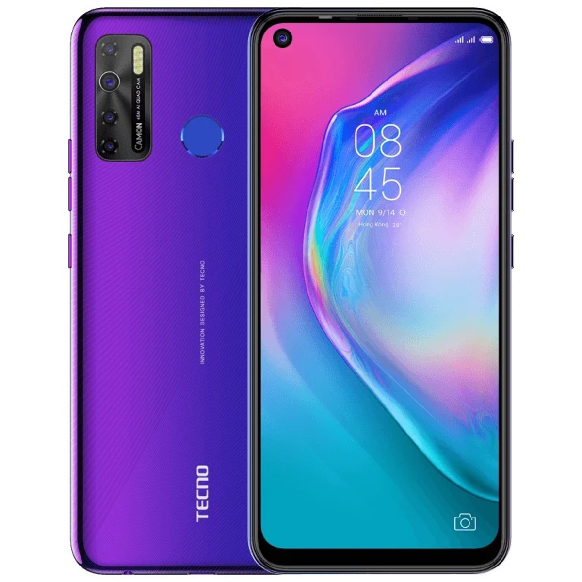 Смартфон Tecno Camon 15 4 / 64Gb (Цвет: Fascinating Purple)