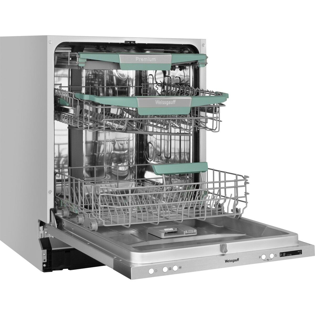 Посудомоечная машина Weissgauff BDW 6075 D (Цвет: Gray)