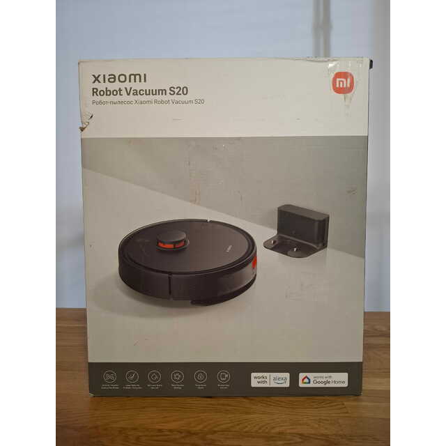 Робот-пылесос Xiaomi Robot Vacuum S20, черный