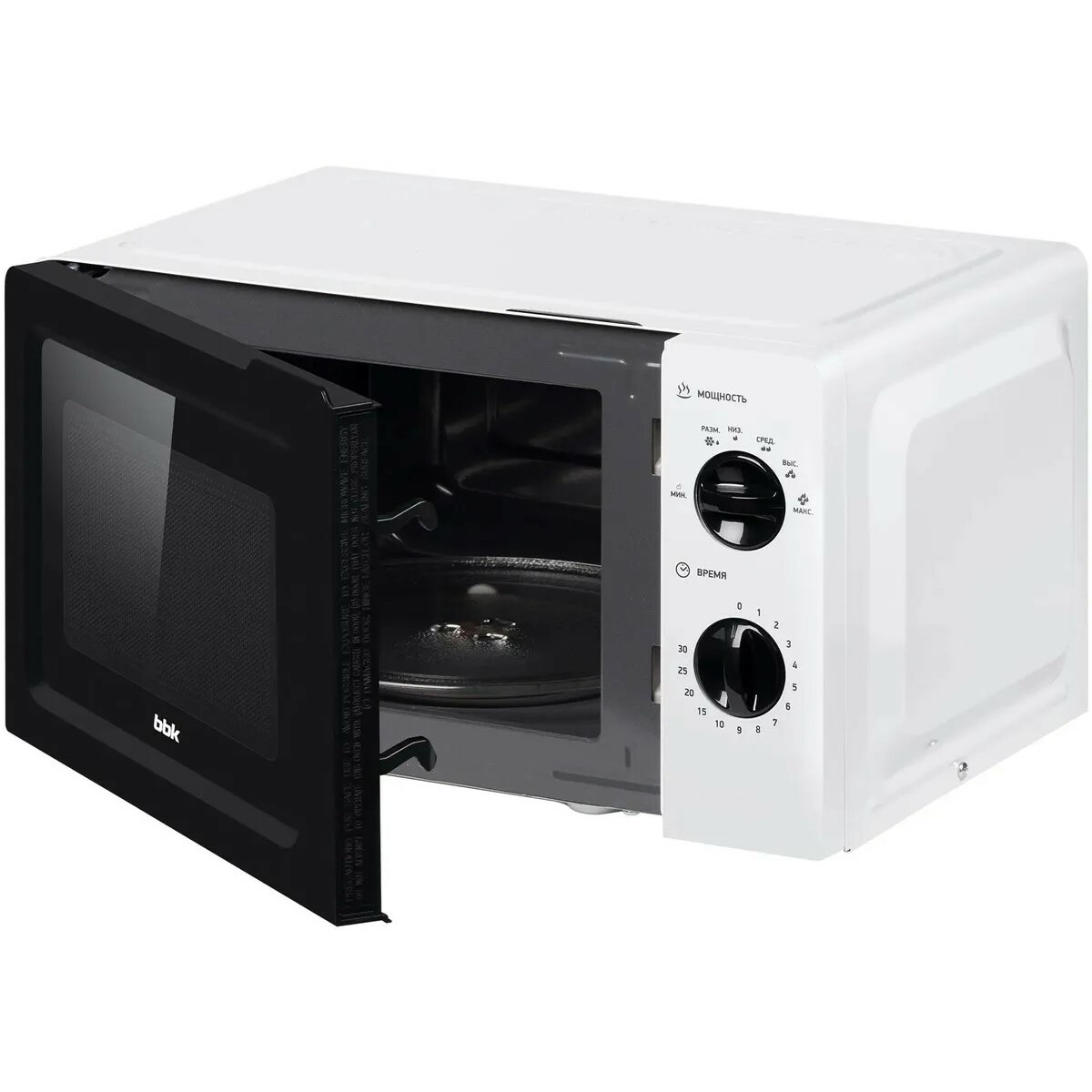 Микроволновая печь BBK 17MWS-783M/W (W), белый
