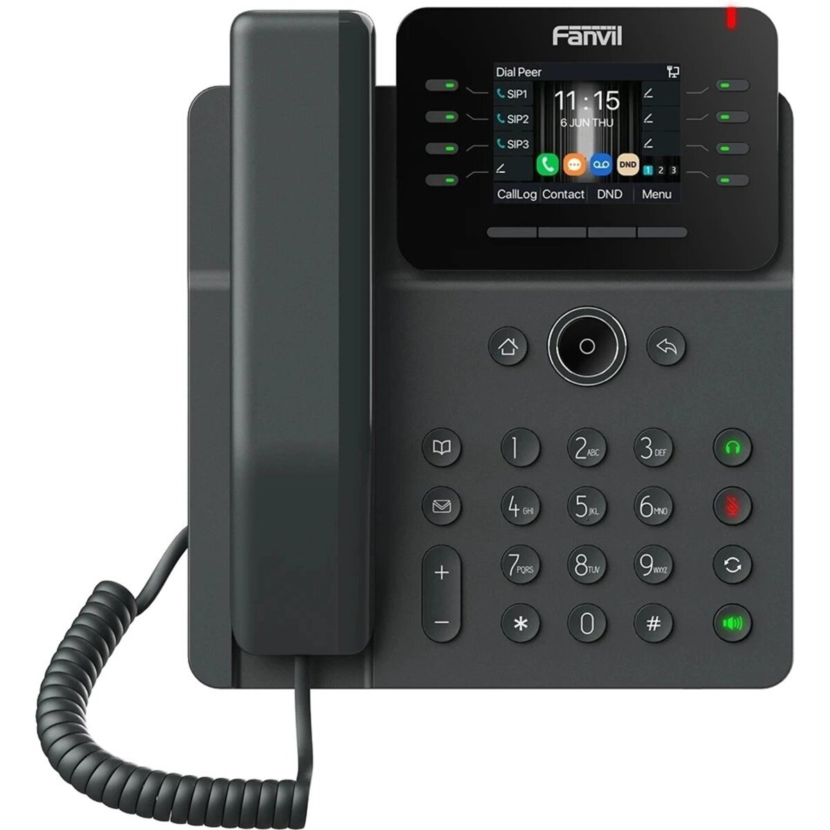 Телефон IP Fanvil V62W, черный