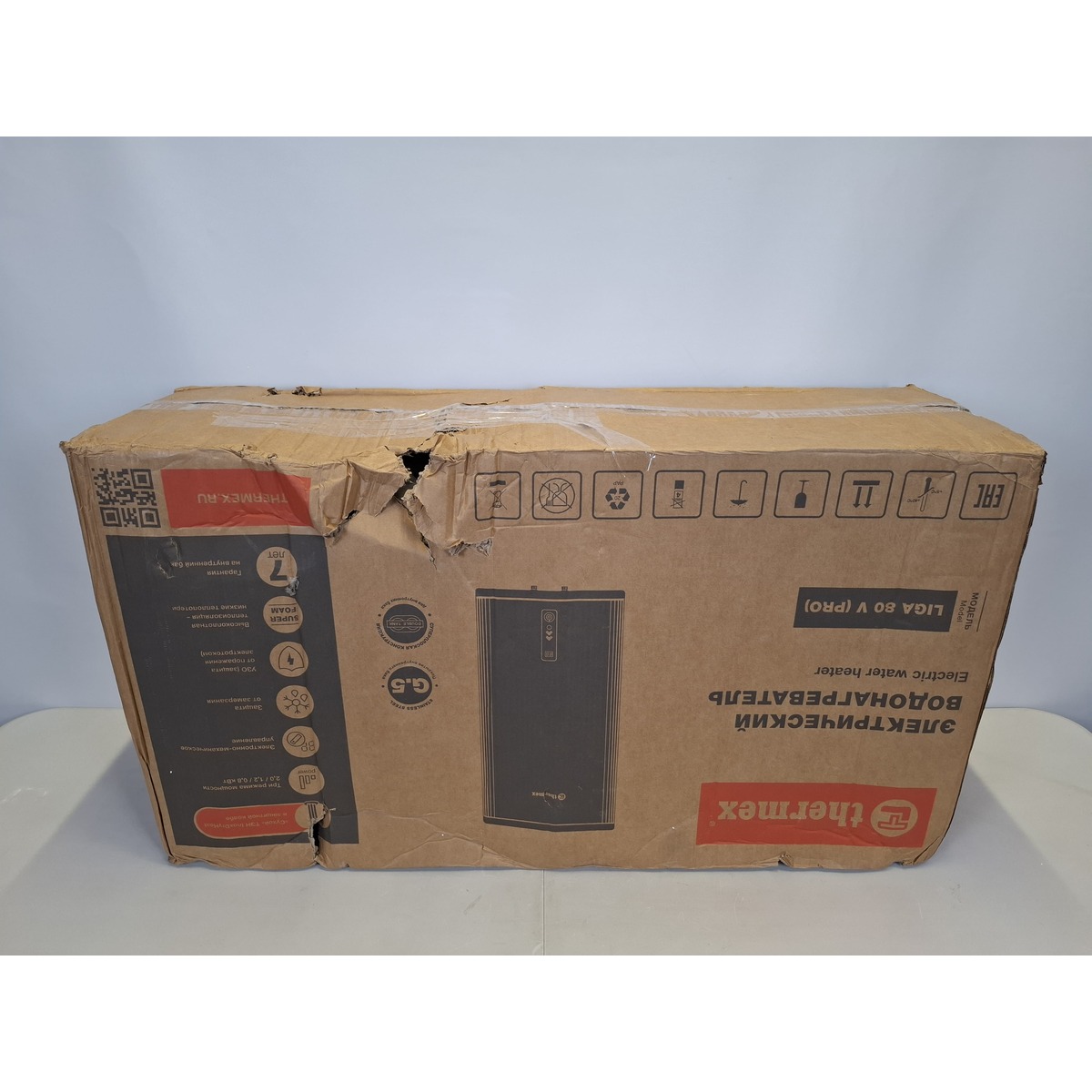 Водонагреватель Thermex Liga 80V (PRO) (Цвет: Gray)