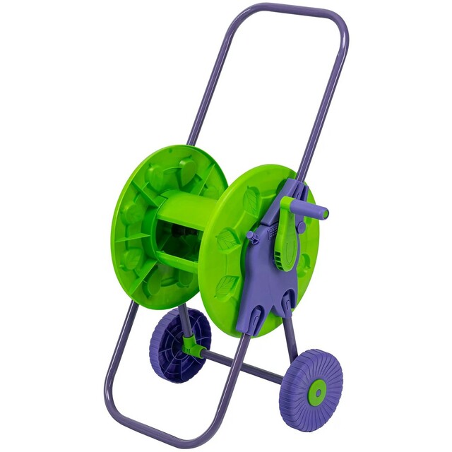 Катушка для шланга Palisad 67405 (Цвет: Green / Purple) Катушка для шланга Palisad 67405 (Цвет: Green / Purple)