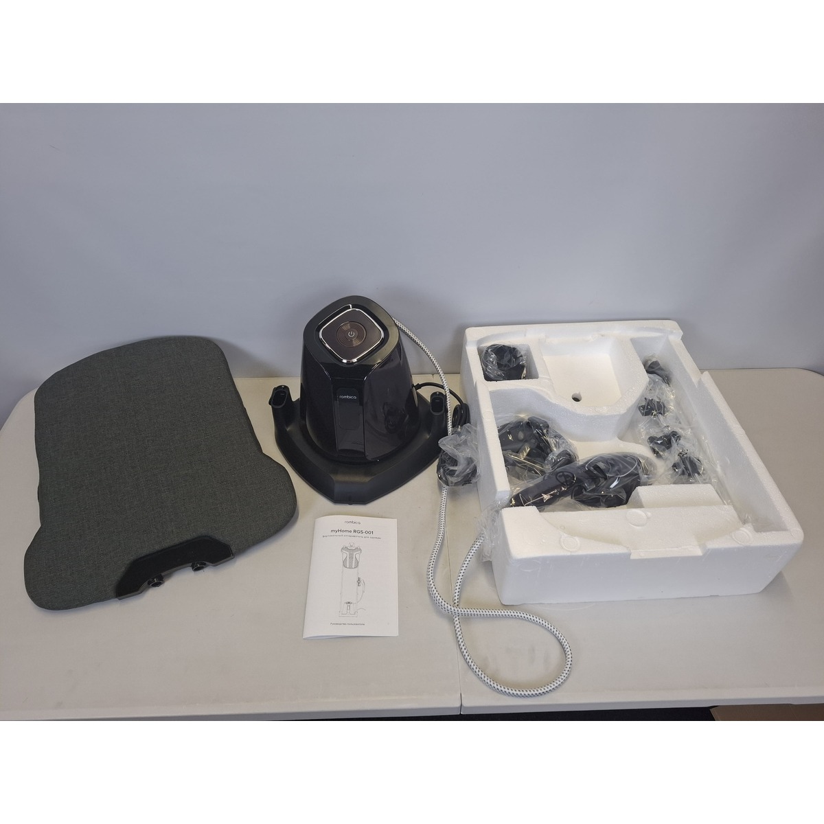 Отпариватель напольный Rombica myHome RGS-001, черный