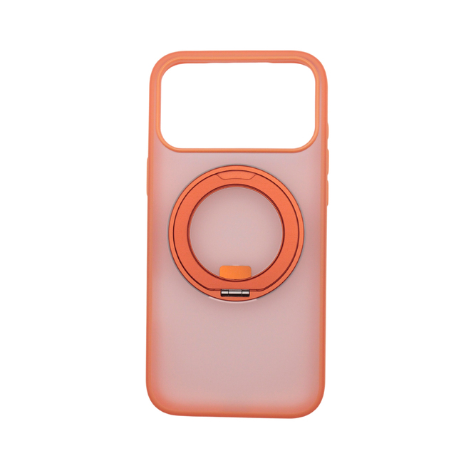 Чехол-накладка Comma Joy Elegant Magnetic 360 Rotating Stand Case для iPhone 17 Pro (Цвет: Orange) Чехол-накладка Comma Joy Elegant Magnetic 360 Rotating Stand Case для iPhone 17 Pro (Цвет: Orange)