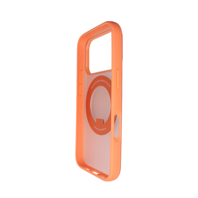 Чехол-накладка Comma Joy Elegant Magnetic 360 Rotating Stand Case для iPhone 17 Pro (Цвет: Orange) Чехол-накладка Comma Joy Elegant Magnetic 360 Rotating Stand Case для iPhone 17 Pro (Цвет: Orange)
