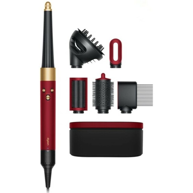 Стайлер Dyson Airwrap Complete Long Diffuse HS08 (Цвет: Red Velvet / Gold)