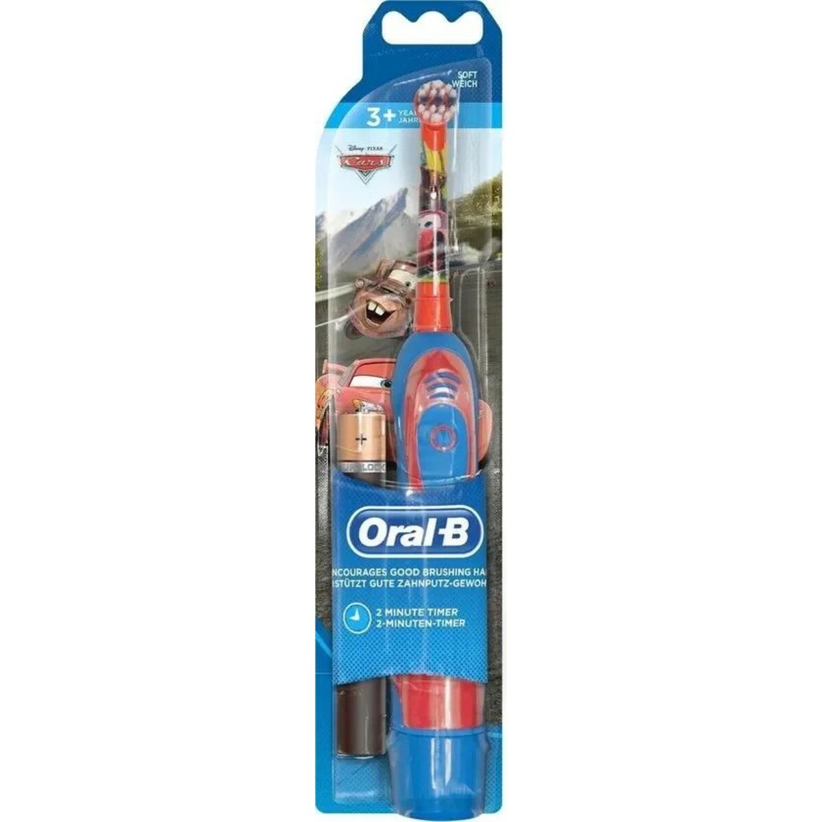 Зубная щетка электрическая Oral-B Kids DB 4510 K (Цвет: Red/Blue)