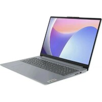 Ноутбук Lenovo IdeaPad Slim 3 15IRU8 (Intel Core i3 1315U 1.2Ghz/8Gb LPDDR5/SSD 256Gb/Intel UHD Graphics/15.6 /TN/FHD (1920x1080)/noOS/gray/WiFi/BT/Cam)