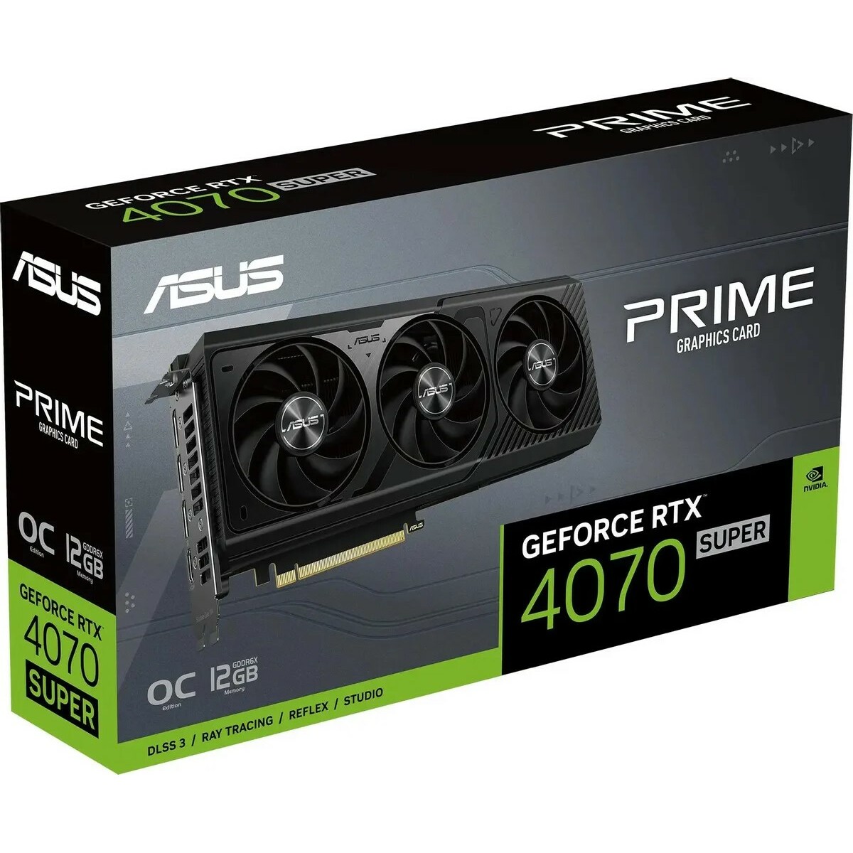 Видеокарта ASUS GeForce RTX 4070 Super Prime OC 12Gb (PRIME-RTX4070S-O12G)