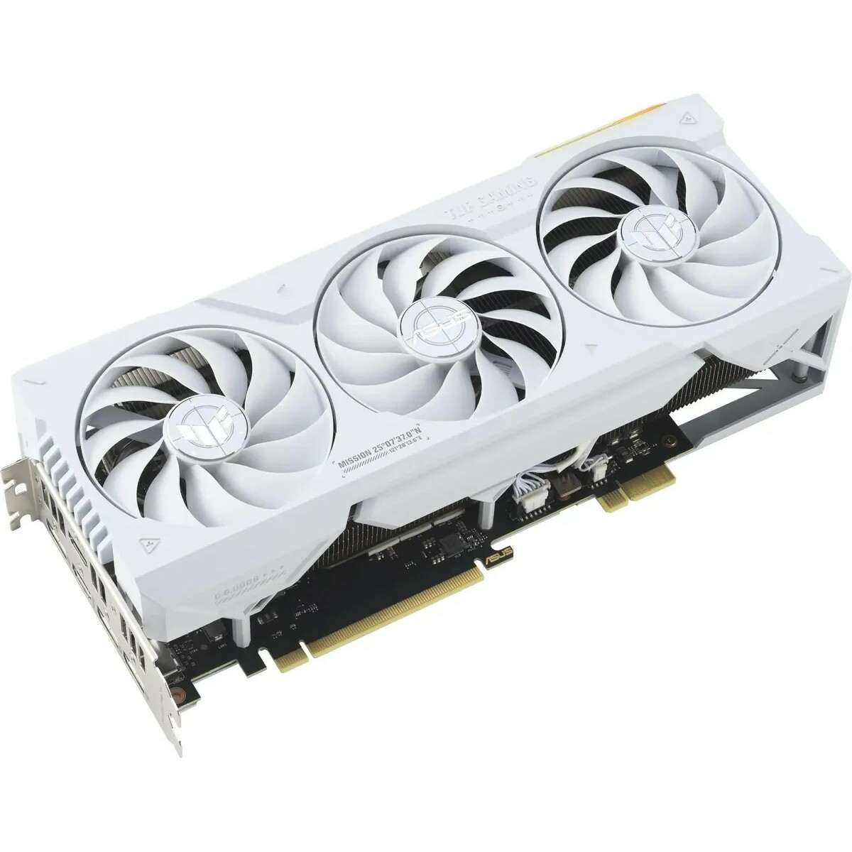 Видеокарта ASUS GeForce RTX 4070 Ti Super TUF Gaming BTF White 16Gb (TUF-RTX4070TIS-16G-BTF-WHITE)