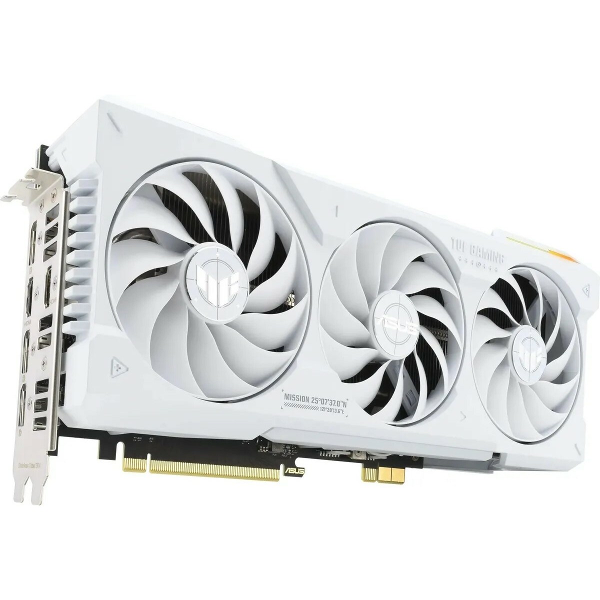 Видеокарта ASUS GeForce RTX 4070 Ti Super TUF Gaming BTF White 16Gb (TUF-RTX4070TIS-16G-BTF-WHITE)