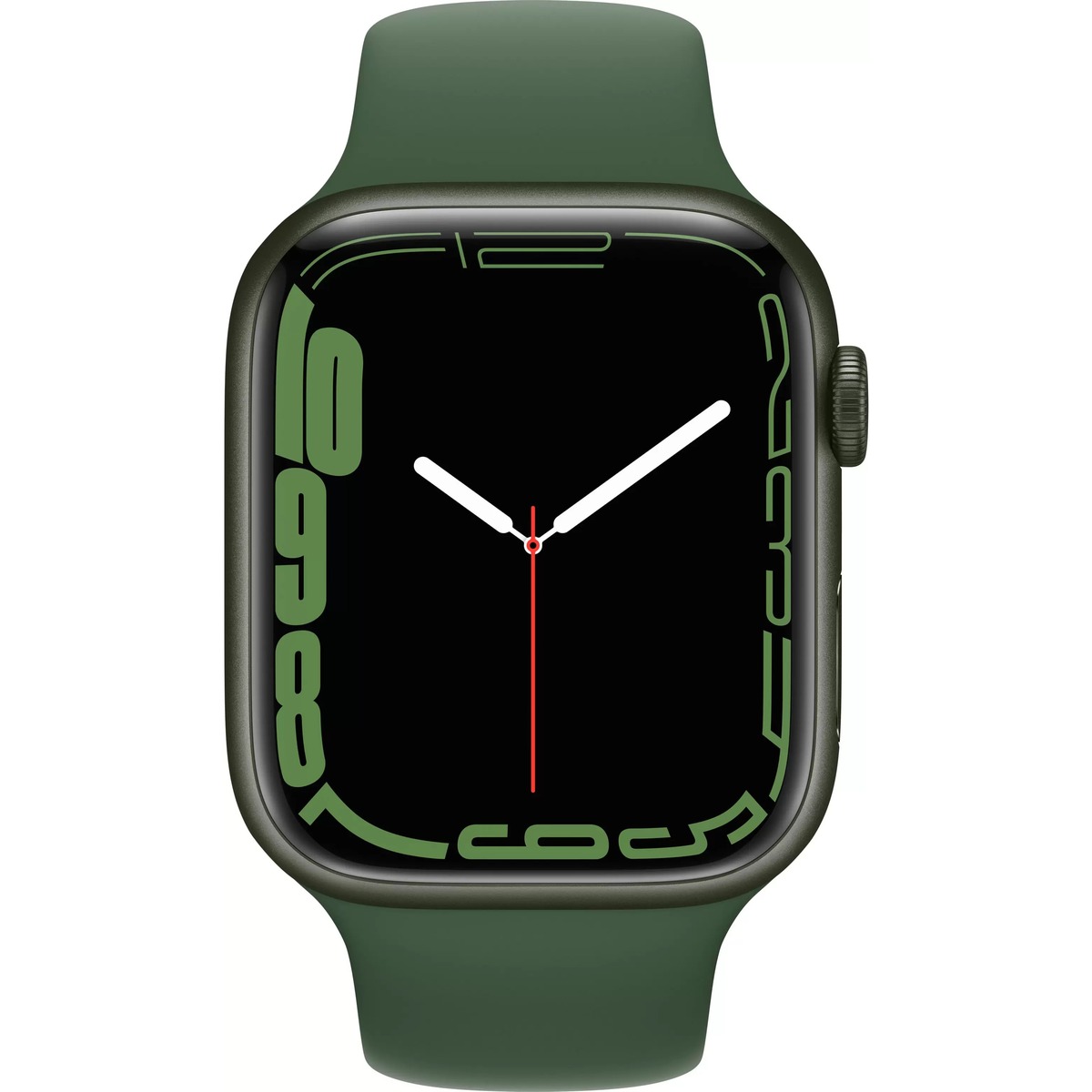 Умные часы Apple Watch Series 7 41mm Aluminum Case with Sport Band MKN03RU / A (Цвет: Green)