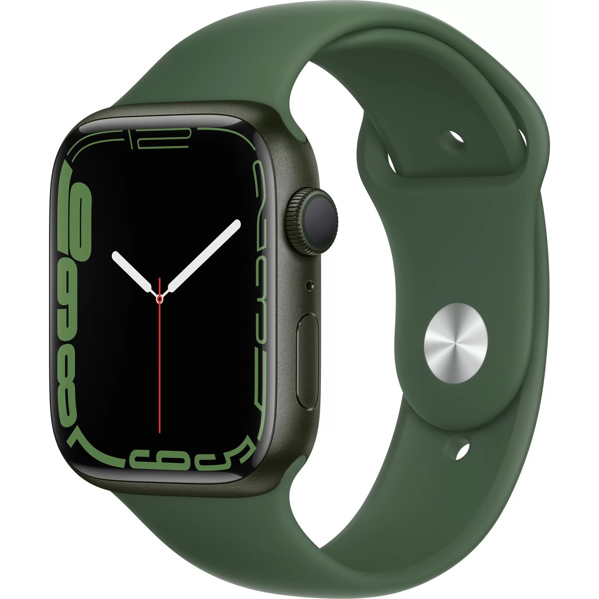 Умные часы Apple Watch Series 7 41mm Aluminum Case with Sport Band MKN03RU / A (Цвет: Green)