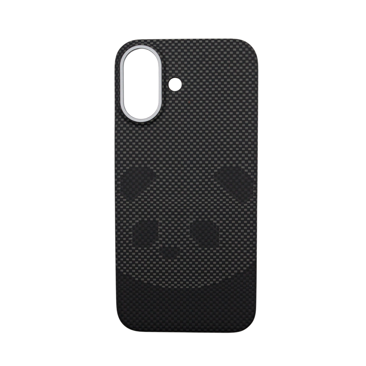 Чехол-накладка Comma Woven Series Kevlar Magnetic ShockProof Case(Panda) для iPhone 17 (Цвет: Black)