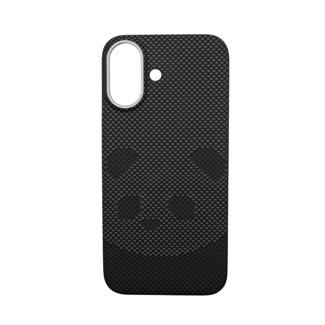 Чехол-накладка Comma Woven Series Kevlar Magnetic ShockProof Case(Panda) для iPhone 17 (Цвет: Black) Чехол-накладка Comma Woven Series Kevlar Magnetic ShockProof Case(Panda) для iPhone 17 (Цвет: Black)