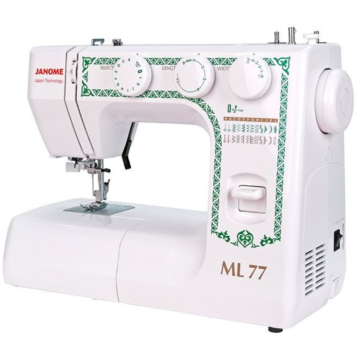 Швейная машина Janome ML 77 (Цвет: White)