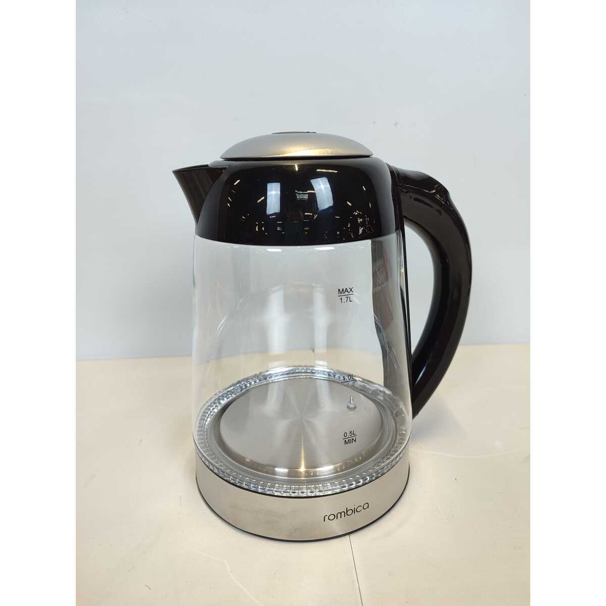 Чайник Rombica myKitchen KE-0104 (Цвет: Black / Silver)