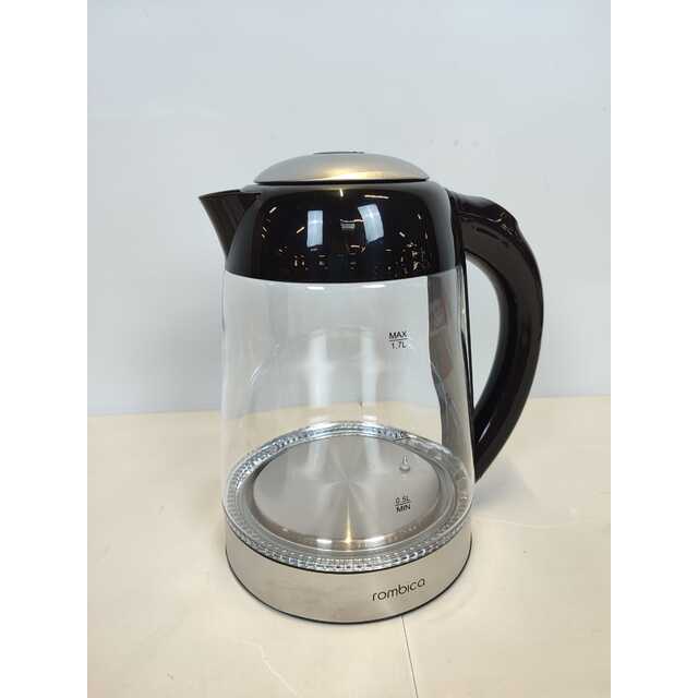 Чайник Rombica myKitchen KE-0104 (Цвет: Black / Silver)