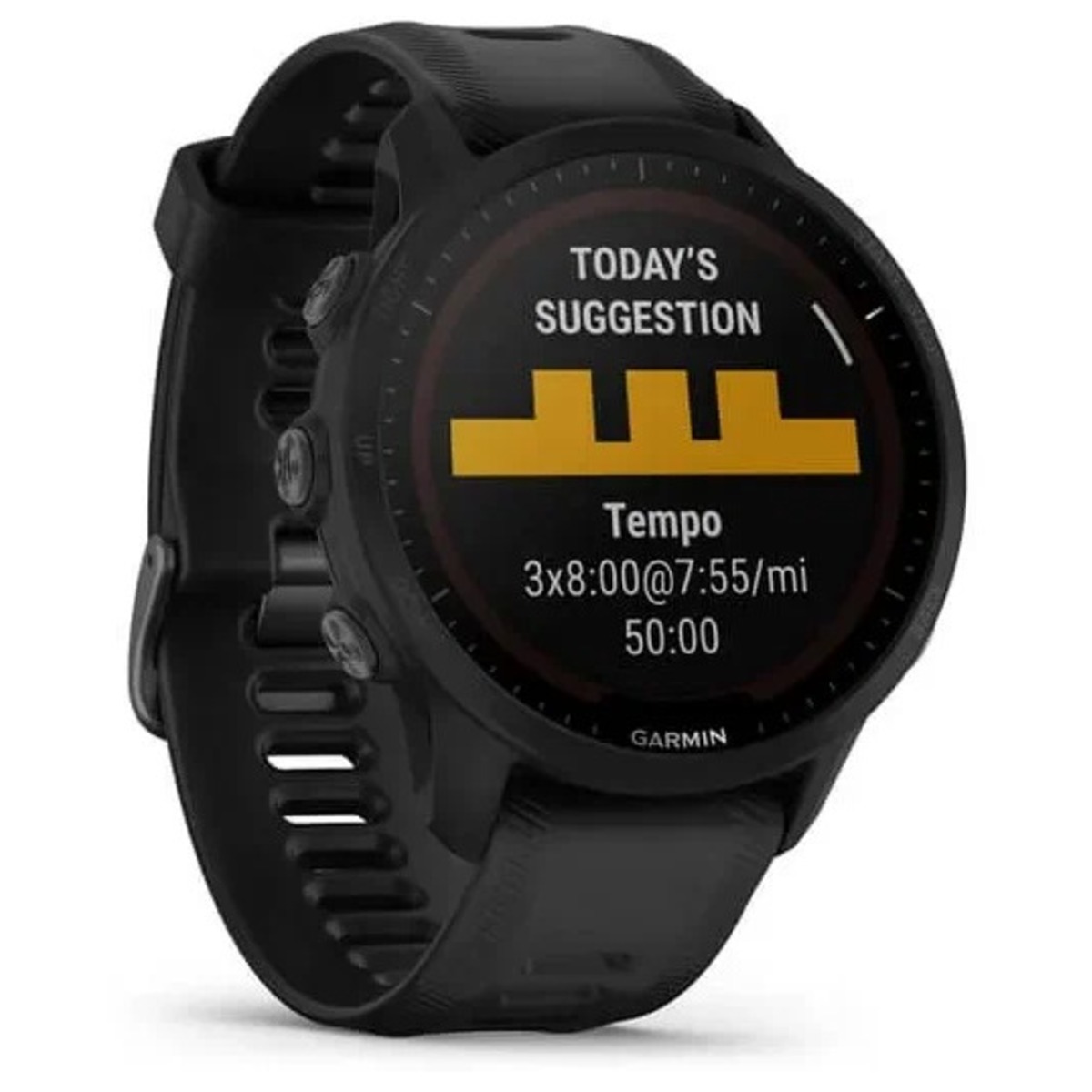 Умные часы Garmin Forerunner 955 Solar (Цвет: Black)