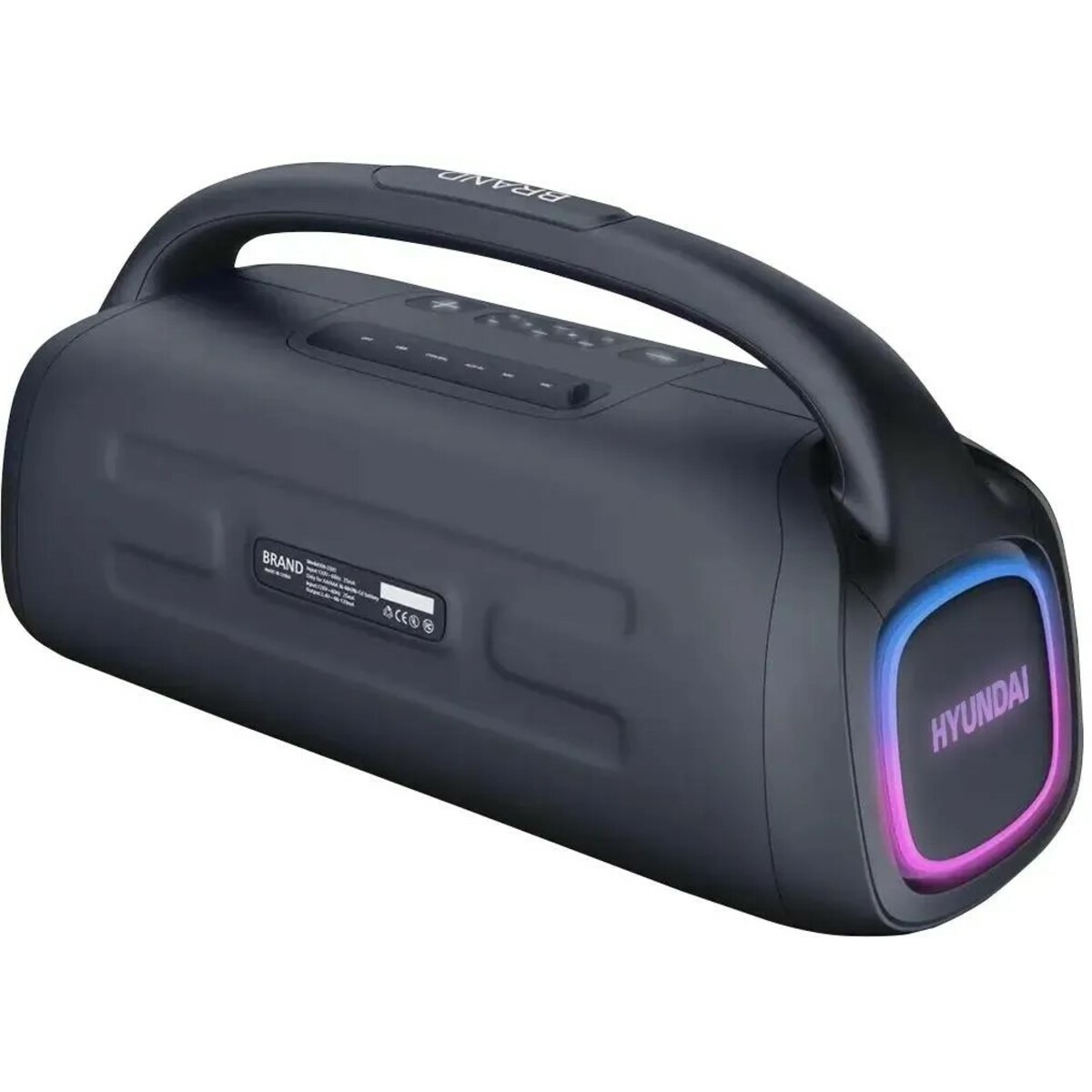 Портативная колонка Hyundai H-PS1027, черный 