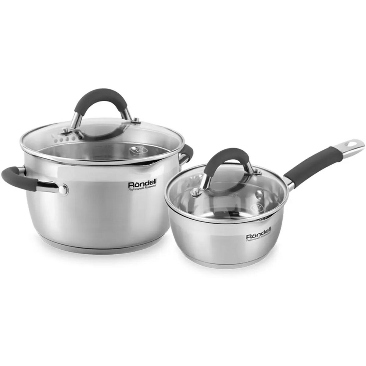 Набор кастрюль Rondell Flamme RDS-340 (Цвет: Inox)