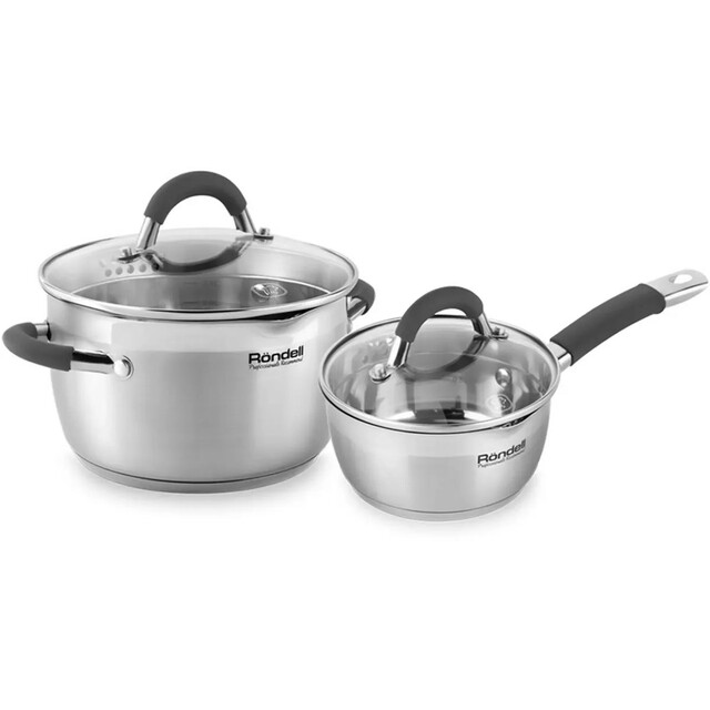 Набор кастрюль Rondell Flamme RDS-340 (Цвет: Inox)