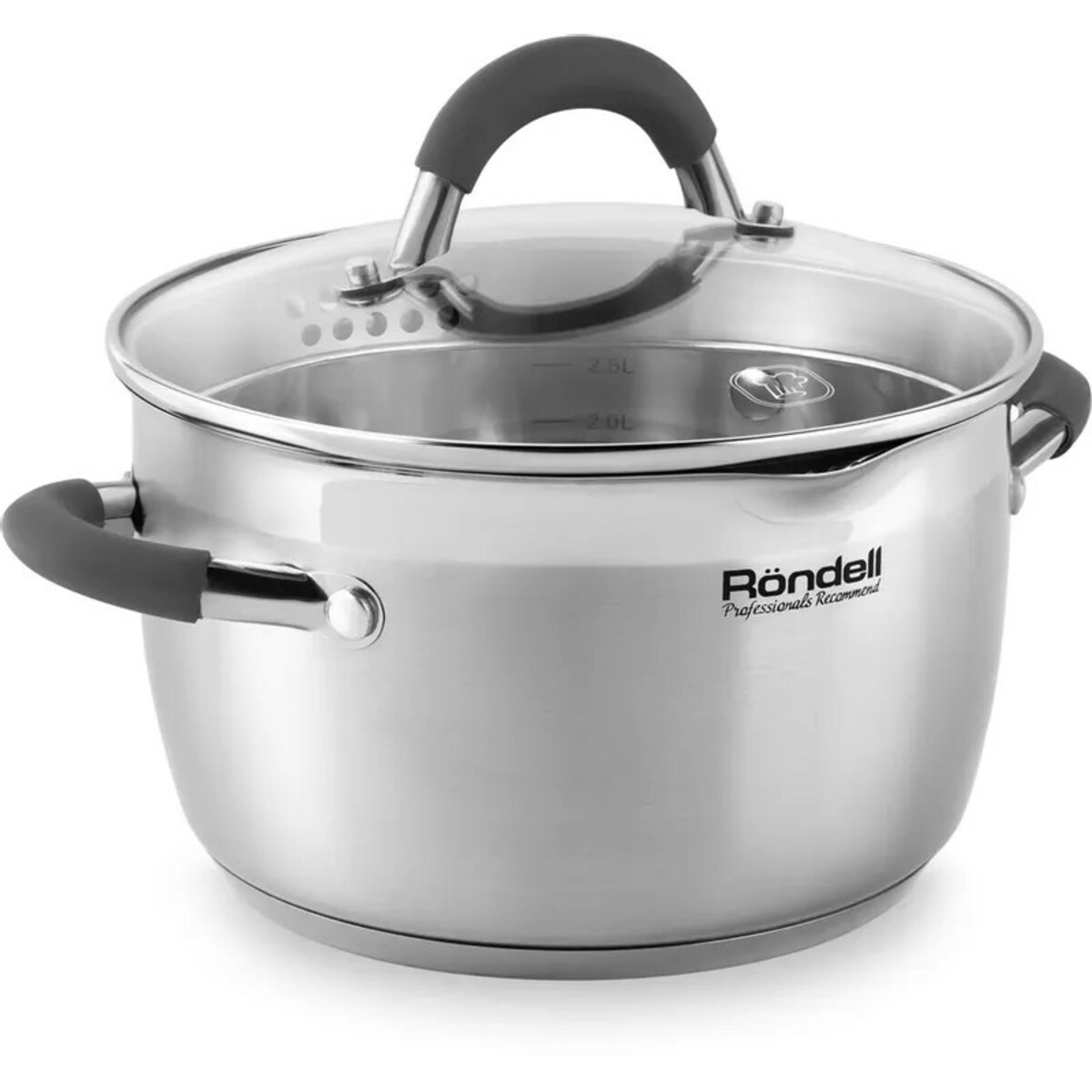 Набор кастрюль Rondell Flamme RDS-340 (Цвет: Inox)