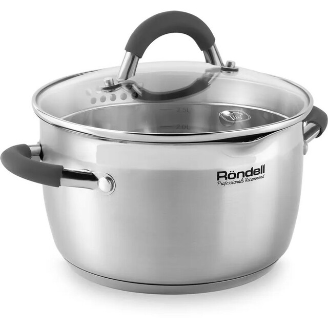 Набор кастрюль Rondell Flamme RDS-340 (Цвет: Inox)