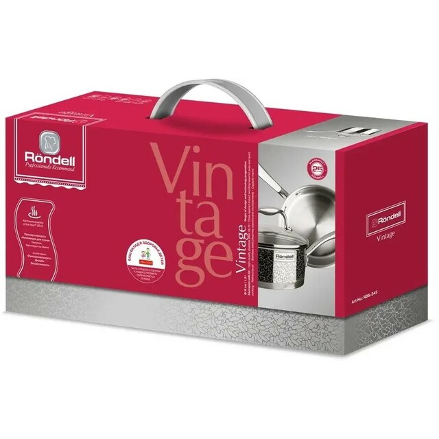 Ковш Rondell Vintage RDS-345 (Цвет: Inox) Ковш Rondell Vintage RDS-345 (Цвет: Inox)