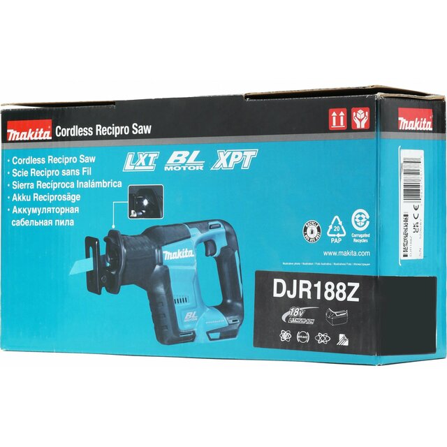 Сабельная пила Makita DJR188Z (Цвет: Blue)