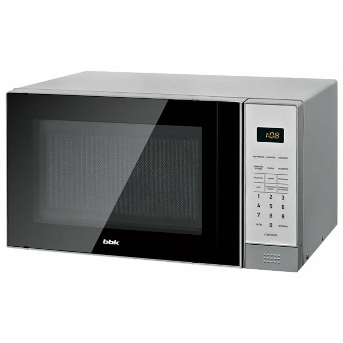 Микроволновая печь BBK 20MWS-729S / BS (Цвет: Black / Silver)