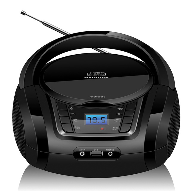 Аудиомагнитола Hyundai H-PCD320 (Цвет: Black)