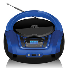 Аудиомагнитола Hyundai H-PCD340 (Цвет: Black / Blue)