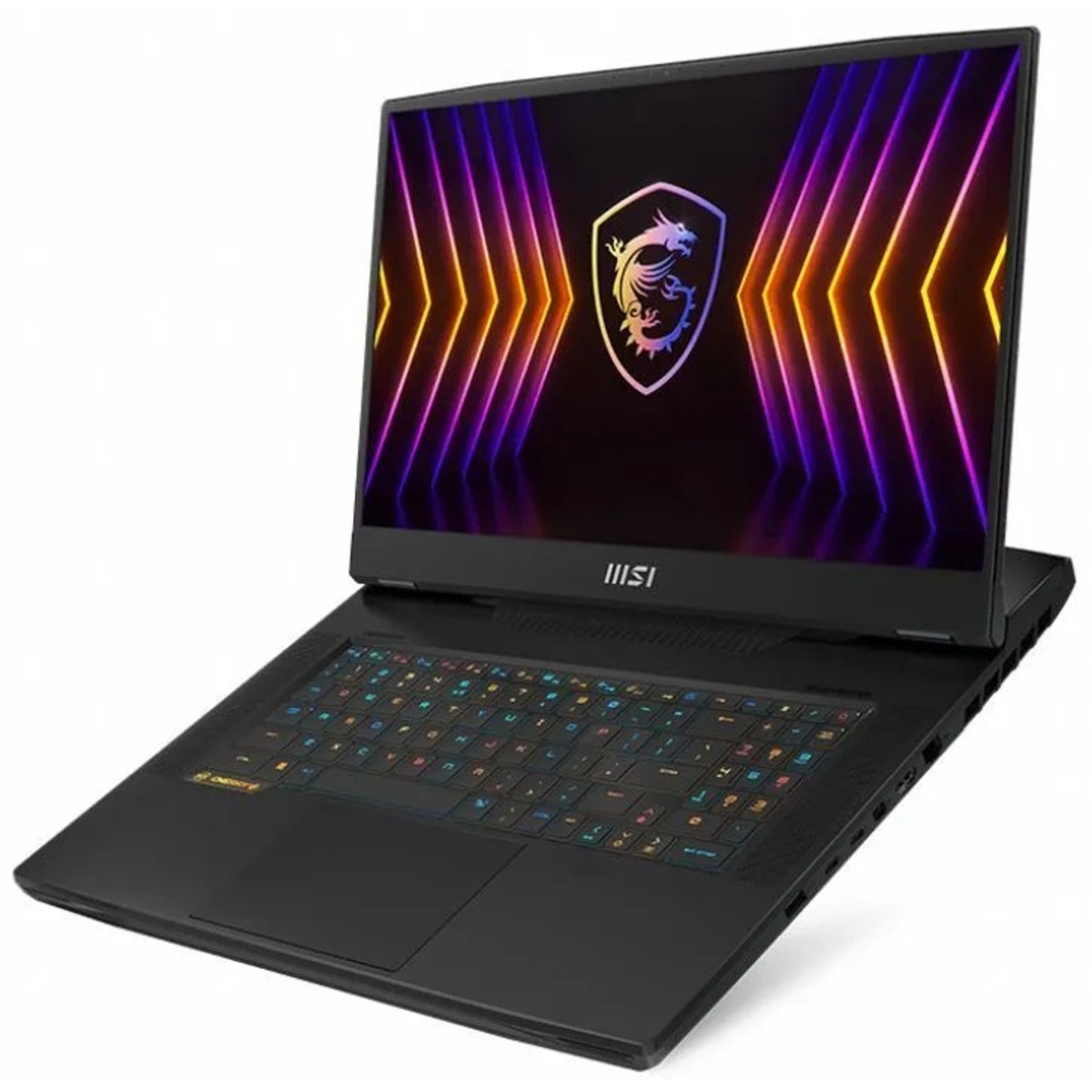 Ноутбук MSI Titan GT77 12UHS-208RU Core i9 12900HX 64Gb SSD3Tb NVIDIA GeForce RTX3080Ti 16Gb 17.3 IPS UHD (3840x2160) Windows 11 Home black WiFi BT Cam