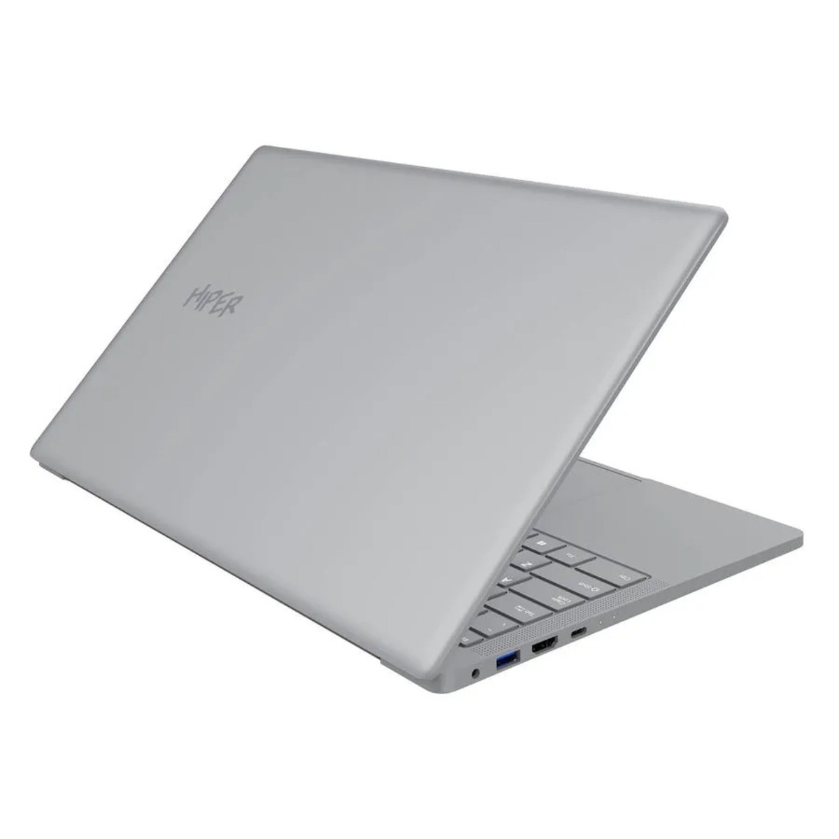 Ноутбук Hiper DZEN MTL1569 Core i7 1165G7 16Gb SSD512Gb Intel Iris Xe graphics 15.6 IPS FHD (1920x1080) Windows 10 Professional silver BT Cam
