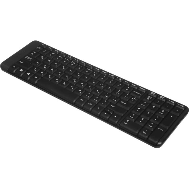 Клавиатура + мышь Logitech MK220, черный Клавиатура + мышь Logitech MK220, черный