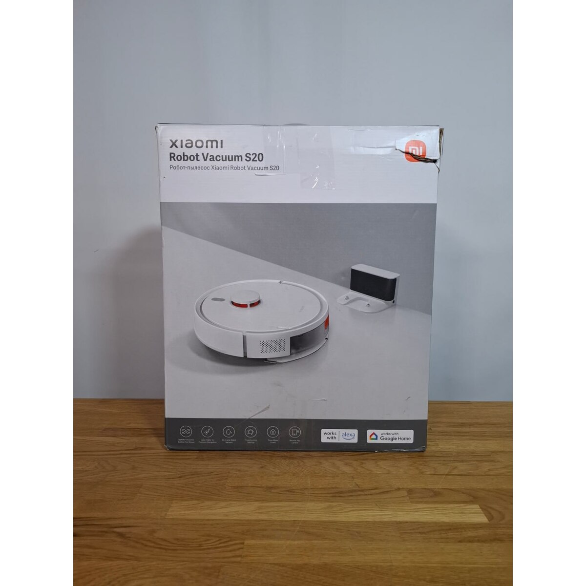 Робот-пылесос Xiaomi Robot Vacuum S20, белый